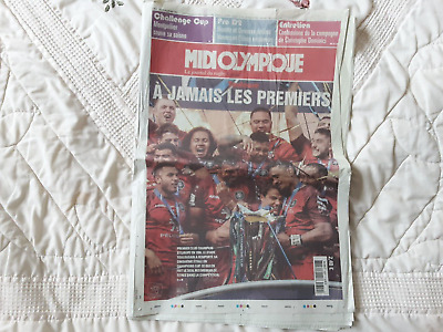 Journal Midi Olympique 24-30 Mai 2021 - Stade Toulousain Champion D Europe
