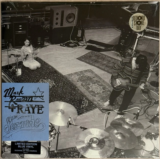 MARK RONSON RAYE Suzanne Blue Vinyl RSD Record Store Day 2026