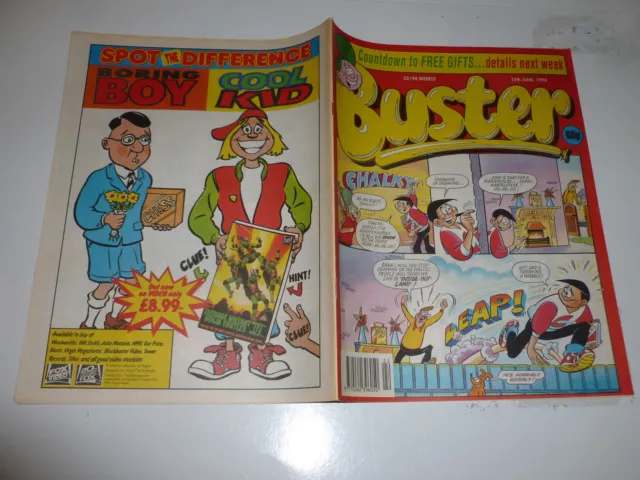 BUSTER Comic - Date 10/06/1994 - UK Paper comic 3