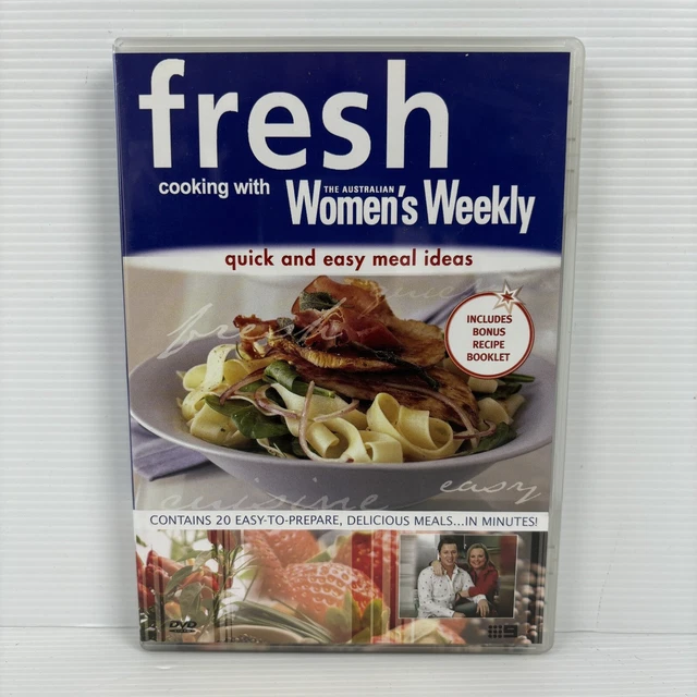 FRESH COOKING WITH Australian Women's Weekly DVD Region 0 PAL W Recipe ...