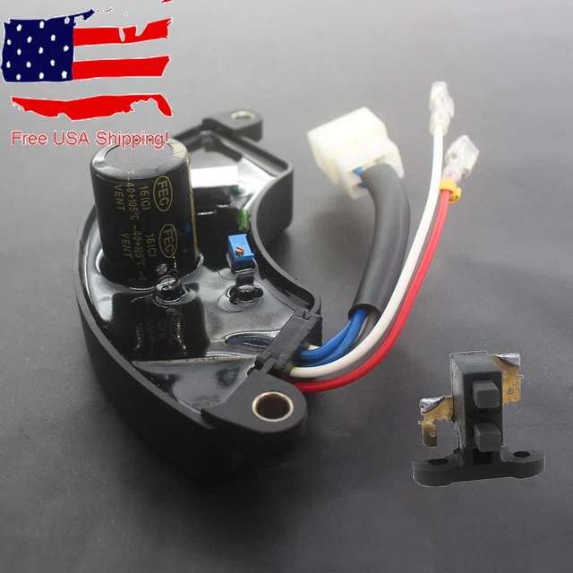 AVR Voltage Regulator For WEN Power Generators – Fits 56551, 56680, 5000-7000 Watt Models