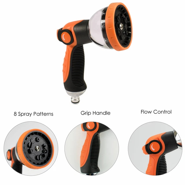 TRIXES GARDEN HOSE Attachment Spray Gun Nozzle NEW Jet Wash Garden Hose