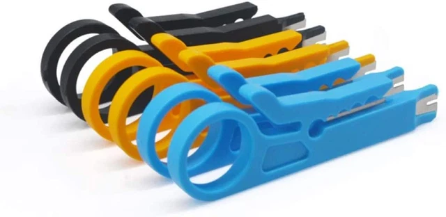 15PCS Mini Portable Wire Stripper K Crimper Pliers Crimping Tool Cable Stripping