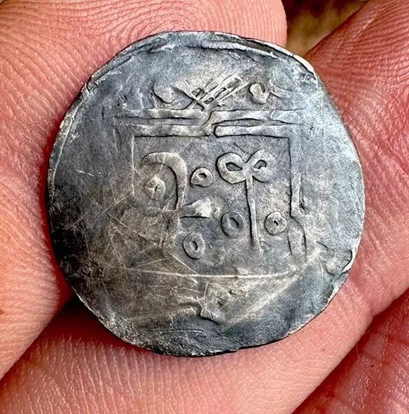 Authentic Islamic Great Mongols Silver Coin