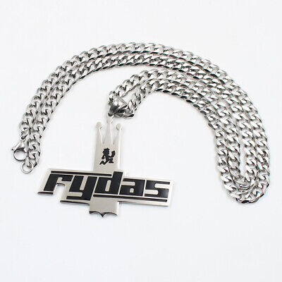 Stainless Steel Psychopathic Rydas ICP Insane Necklace Charms Twiztid Juggalo