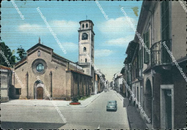 cd110 cartolina lodi via garibaldi lombardia