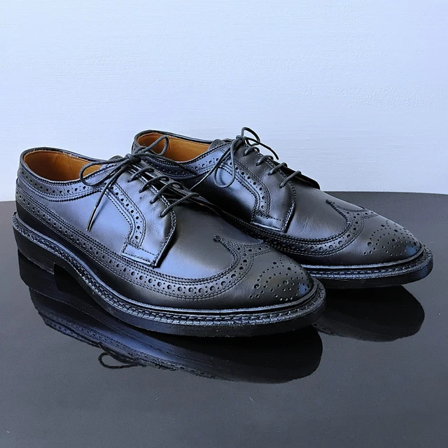 NEW ALLEN EDMONDS MacNeil 11.5E Longwing Blutcher Black  display picture 2