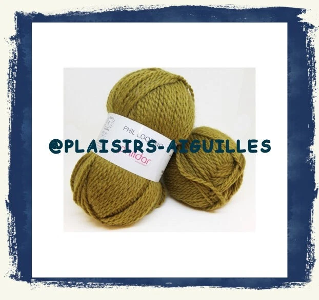 Pelote De Laine Phildar Diamant Rubis - Acrylique/polyester Brillant, Neuve