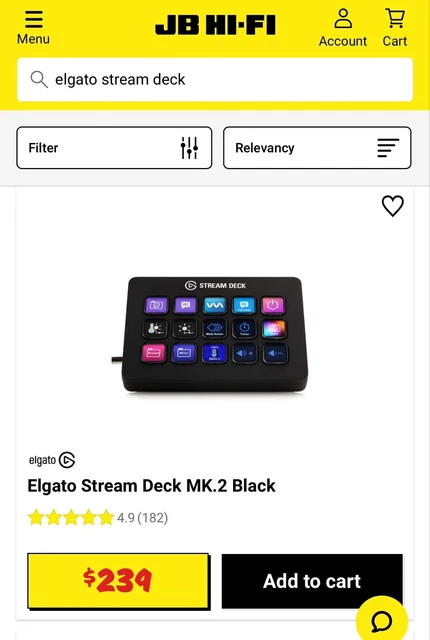 Stream Deck MK.2 - Black