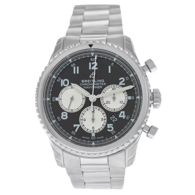 Breitling Navitimer 8 B01 AB0117131B1A1 Chronograph Steel Automatic 43MM Watch