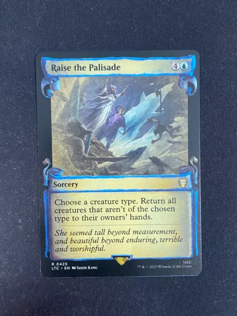 Raise the Palisade (SCROLL) Lord of the Rings - MTG/MAGIC