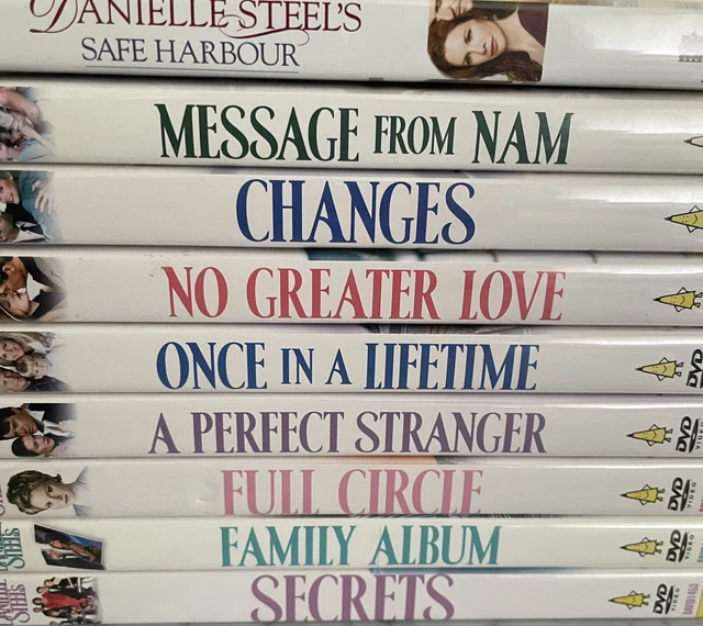 THE DANIELLE STEEL DVD Lot Full Circle Secrets Z ...