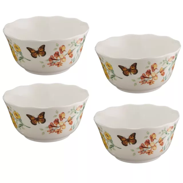 Lenox Butterfly Meadow All Purpose Bowl, Set of 4