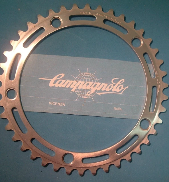 Pièce Campagnolo NUOVO RECORD - Plaquette Identification Dérailleur Arrière - NOS - Pour Pièces