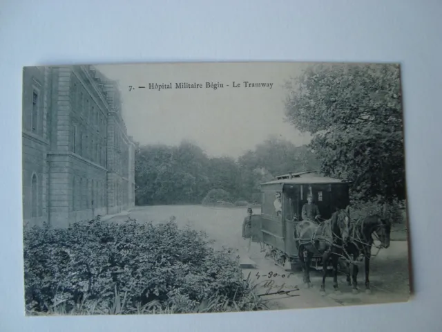 CPA - (94) - Vincennes / St-Mandé - Bégin Military Hospital - Tramway - 1906