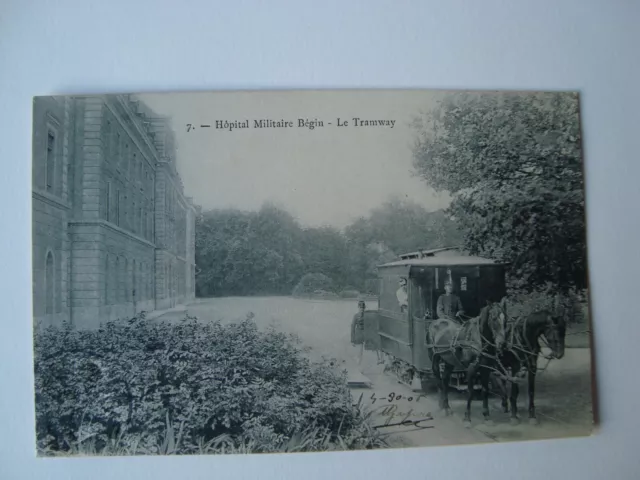 CPA - (94) - Vincennes / St-Mandé - Bégin Military Hospital - Tramway - 1906
