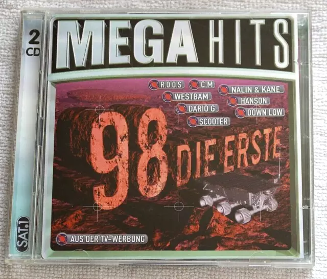 Mega Hits 98 Die Erste, Pop, 2 CDs