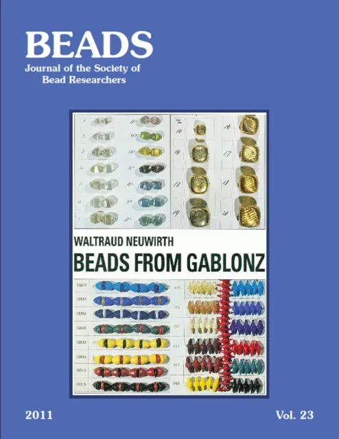 BEADS 23 Glass Beads Gablonz, Bohemia Czech Bead Industry, 100s Color Illustrat.