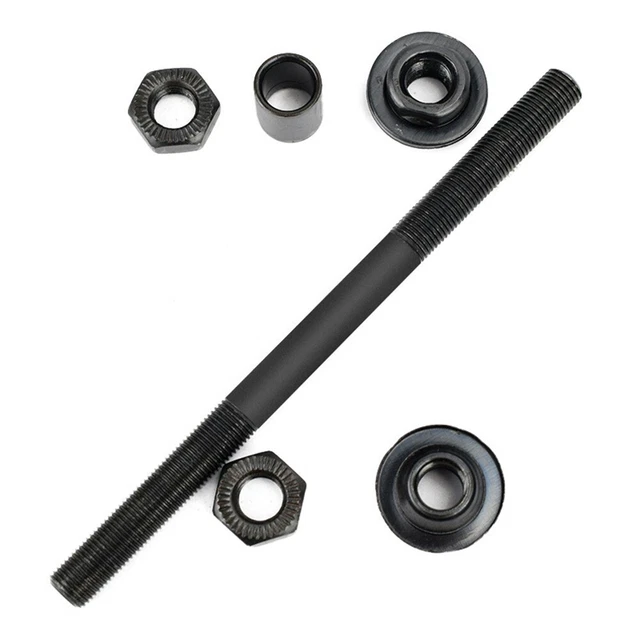 Adaptateur D’axe Enfichable Vélo – Longueur Réglable 160-178 Mm – En Aluminium Et Acier Inox – Pour Essieu Rapide – Montage Simple Avec Entretoises