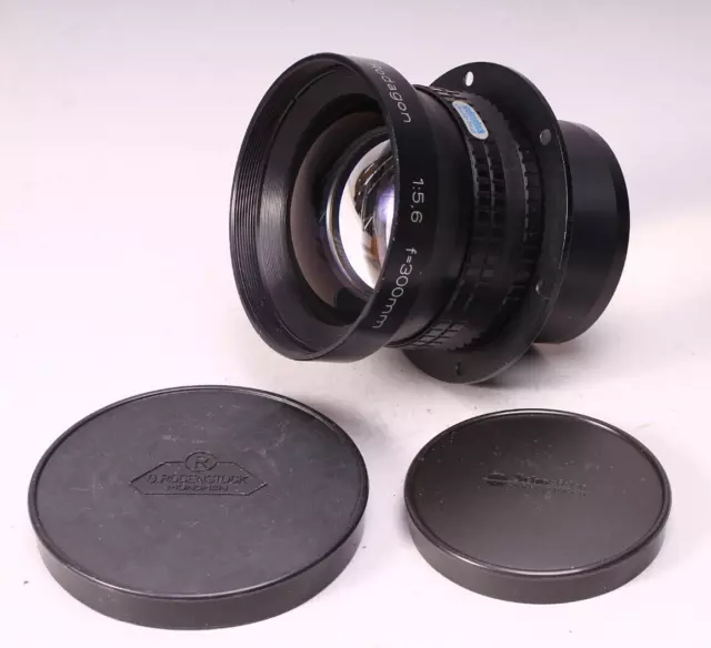 Rodenstock Rodagon 300Mm 1:5.6 Enlarger Barrel Lens With Caps