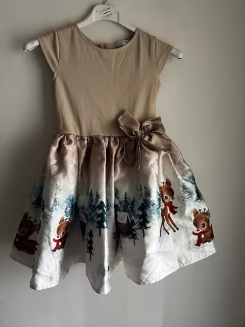 Girls H&M Christmas Dress Age 6/8 Years, Gorgeous Style 🍃benefits Charity🍃