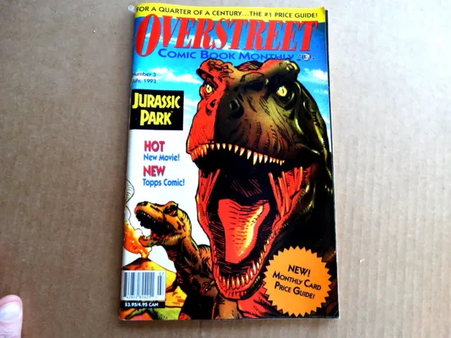 Overstreet’s Comic Book Marketplace #3 - July 1993/Jurassic Park