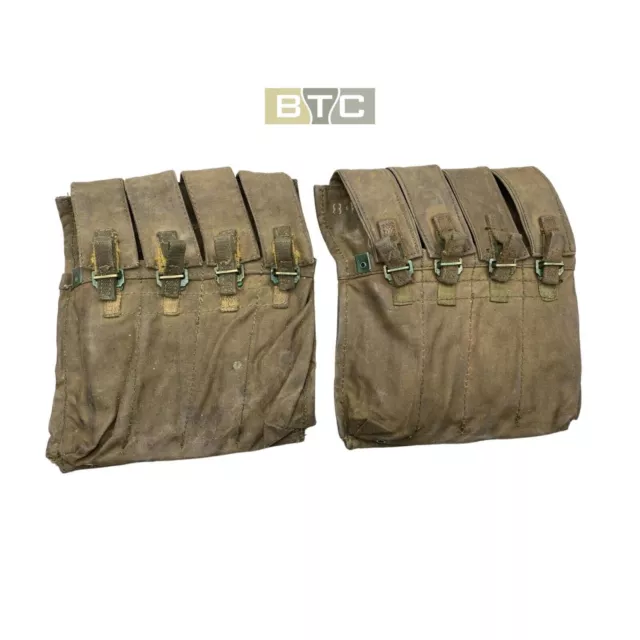 Australian Army Vietnam War F1/Sterling SMG Mag Pouches - Early 1966