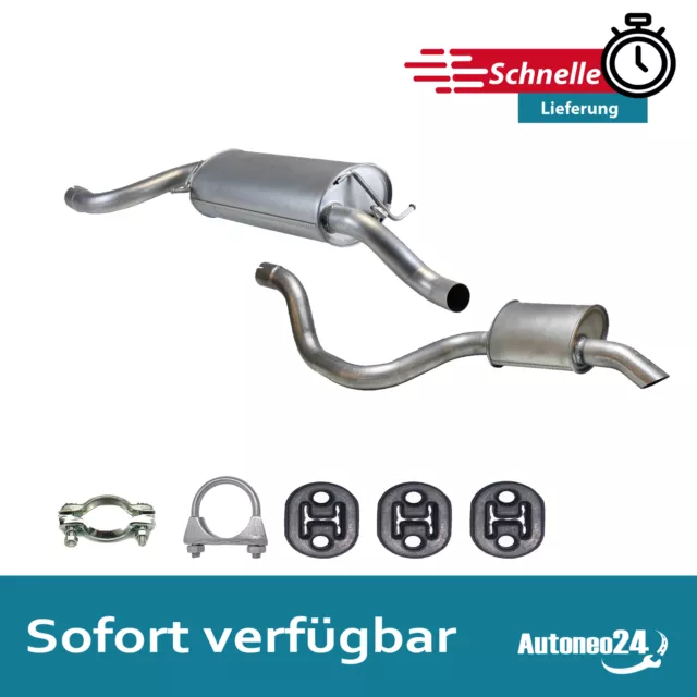 Auspuffanlage für Chrysler Grand Voyager & Dodge Grand Caravan V6 3.3/3.8/4.