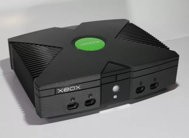 XBOX Classic ( 1st series - 2001 ) ( Modified ) + No# 2 Gamepad + Original Games