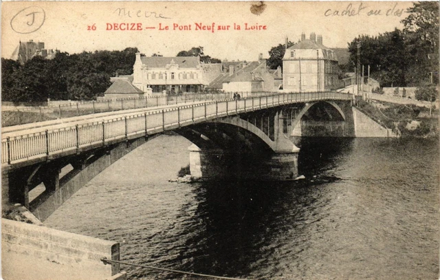CPA DECIZE - Le Pont Neuf sur la Loire (421059)
