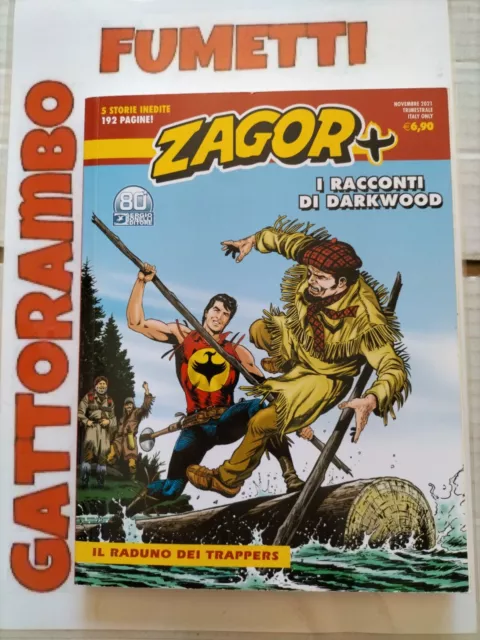 Maxi Zagor N.44 (3) "Il Raduno dei Trappers"  Anno 2021 - Bonelli edicola