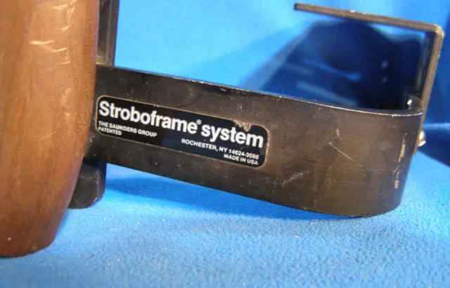 Stroboframe RLc Wooden Handle Camera Flash Bracket Frame