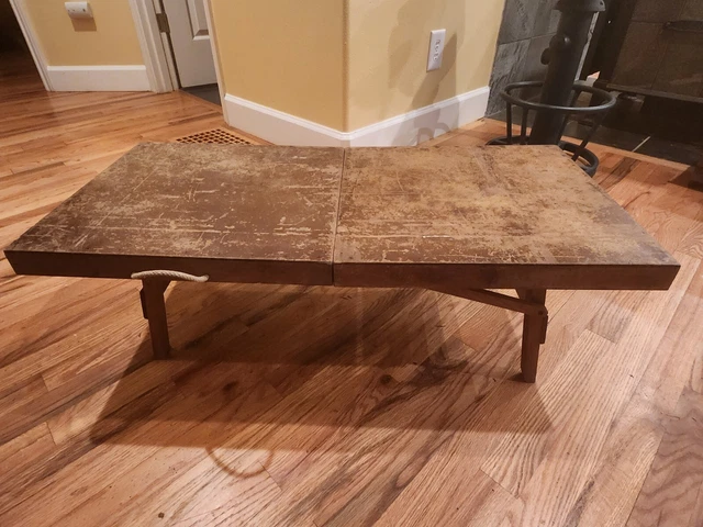Howe Folding Furniture Mid Century Short Display Table