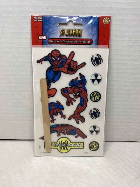 Sandylion Rub On Transfer - Marvel - Spiderman - 22001