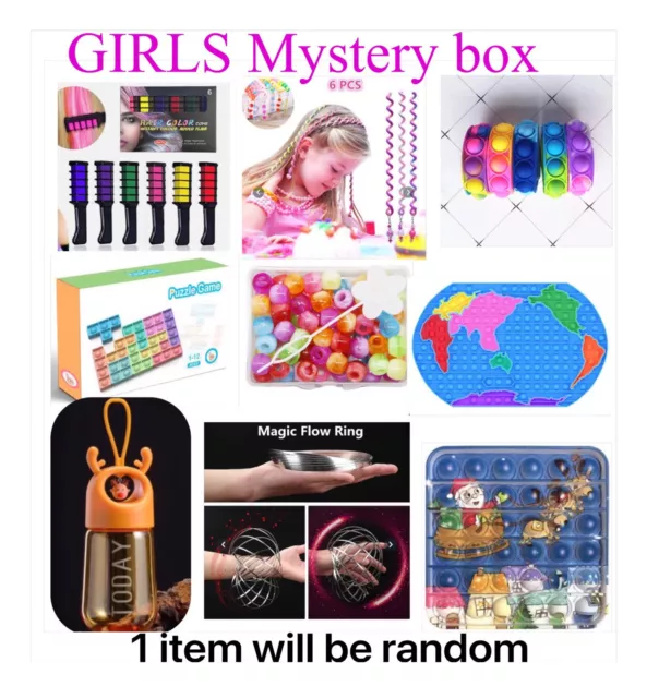 Xmas Gift Surprise Box Girls Boys Stocking Fillers Fidget Pop Kids Toys Gadgets 3