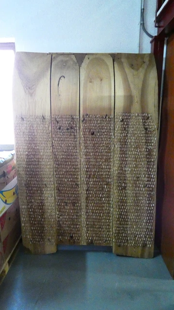 Precioso TRILLO CASTELLANO GIGANTE DE SILEX AÑO 1960 IDEAL DECORACION RUSTICA