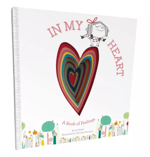 NEW | In My Heart A Book Of Feelings by Jo Witek Hardcover Book | FREE SHIPPING