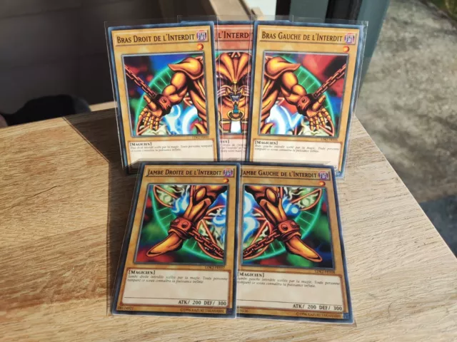 Yu-Gi-Oh! Les 5 Parties exodia L'interdit complet LDK2-FR Le Maudit