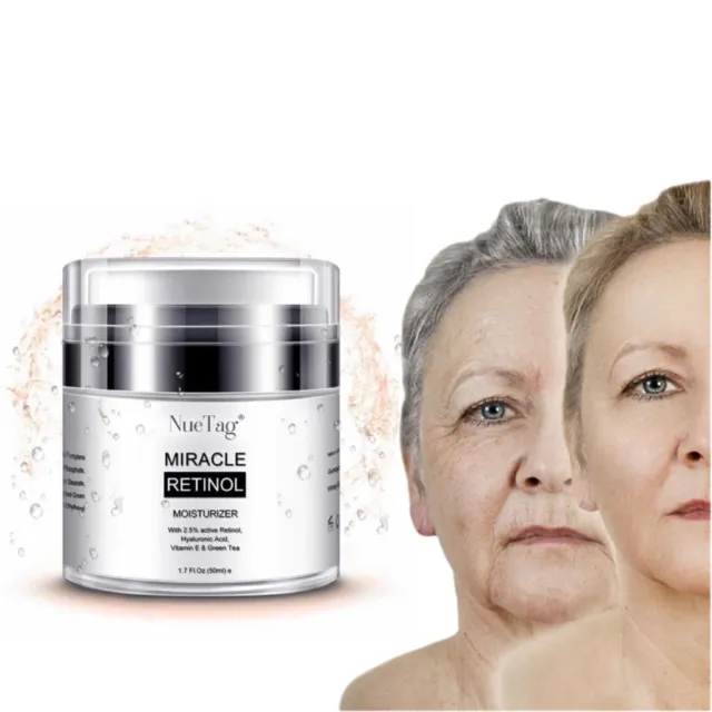 Wrinkle Remover Instant Anti-Aging Retinol Face Cream Skin Tightening Firming US
