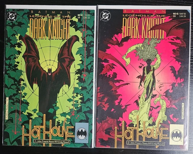 Batman Legends Of The Dark Knight #42-43 Hot House Story 1993 DC Comics