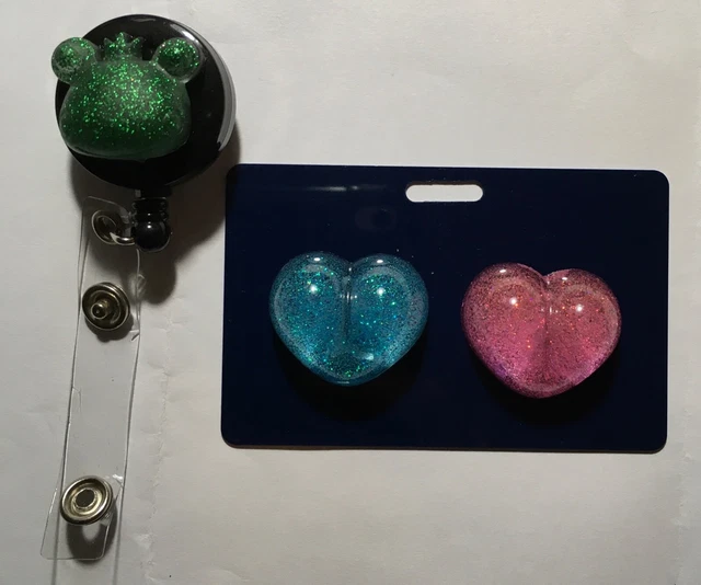 one set of x-ray marker with badge reel and buddy