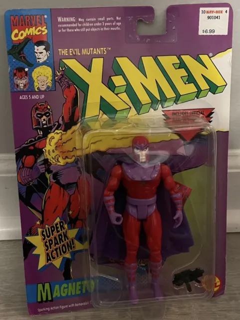 Marvel Toy Biz Magneto Action Figure Uncanny X-Men Evil Mutants 1993 SUPER SPARK
