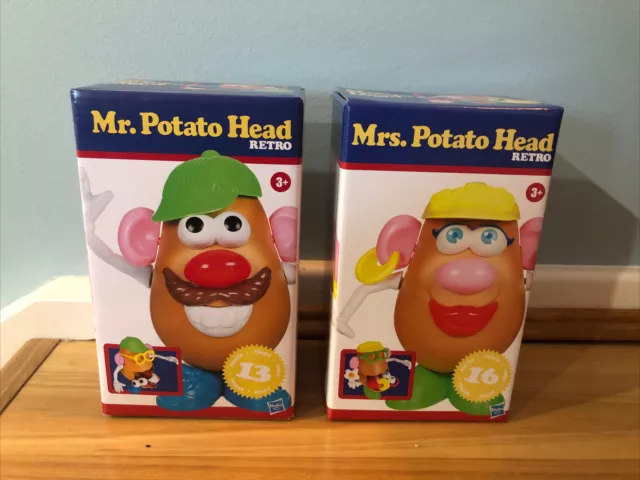 NEW Hasbro Mr And Mrs Potato Head Retro Pair