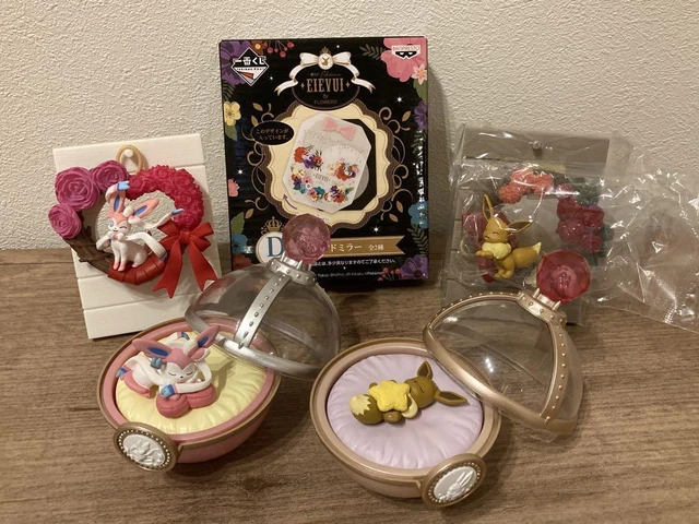 Pokemon Sylveon & Eevee set quantità offerta speciale figura re-ment, specchio slide