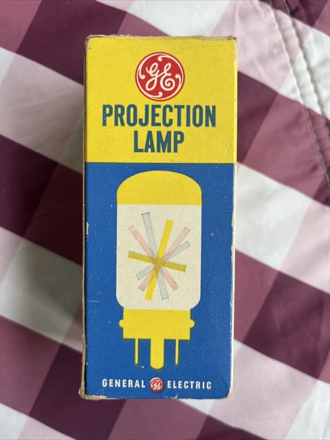 Bombilla de proyección GE de colección DFP 120V 150 vatios para Super 8 / NO PROBADA