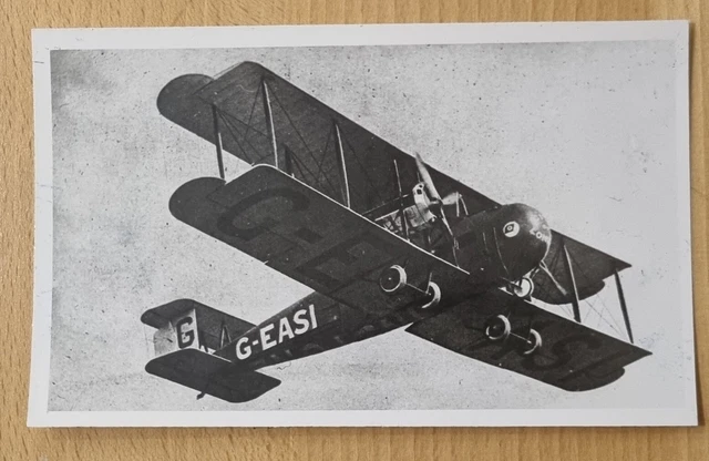 VINTAGE AIRCRAFT PHOTO VICKERS VIMY COMMERCIAL G-EASI 16x10 cm