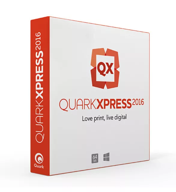 QuarkXPress 2016 (Version 12 for Windows)