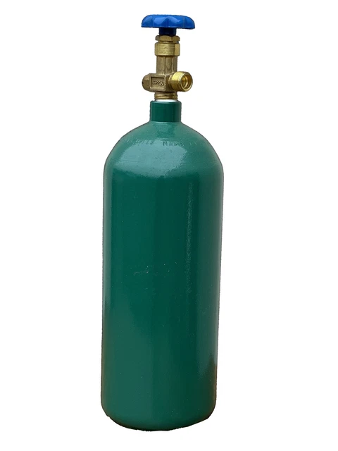 20 cu ft Steel Oxygen Cylinder O2 Gas Tank with CGA540 Valve for Torch Welding