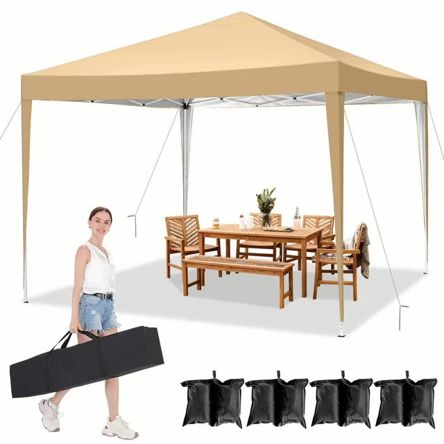 Tendone Per Feste 3x5 M Gazebo Party Per Sagre, Mercati 450 N Bianco 553226 - Foto 9