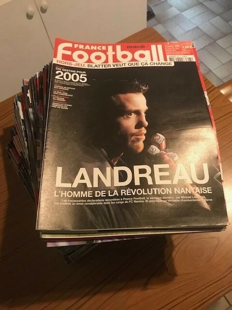 FRANCE FOOTBALL 2005 Année complète (101 n°s du mardi et vendredi